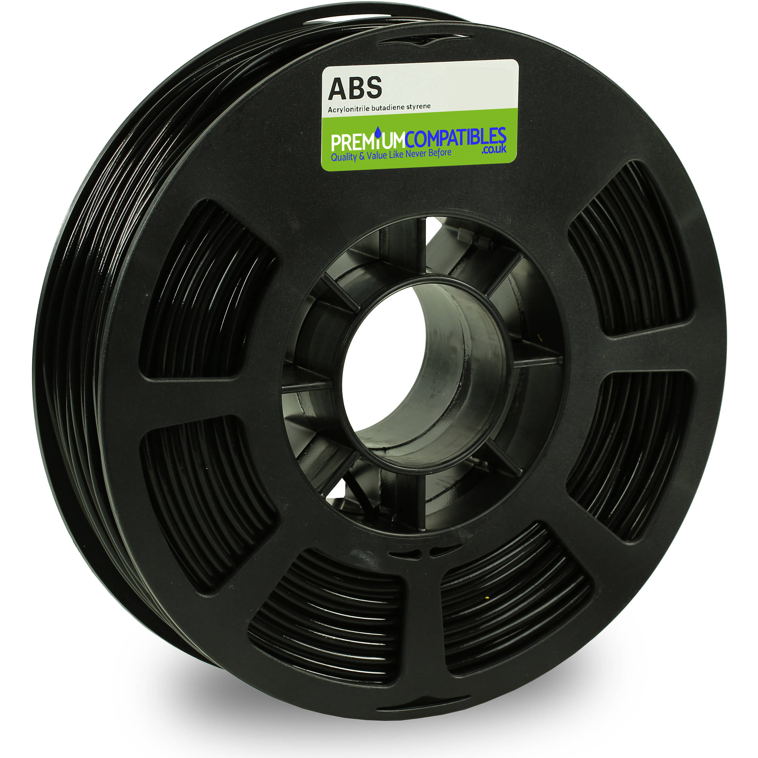 Compatible ABS 2.85mm Black 0.5kg 3D Filament (98-ABS-285BK1)