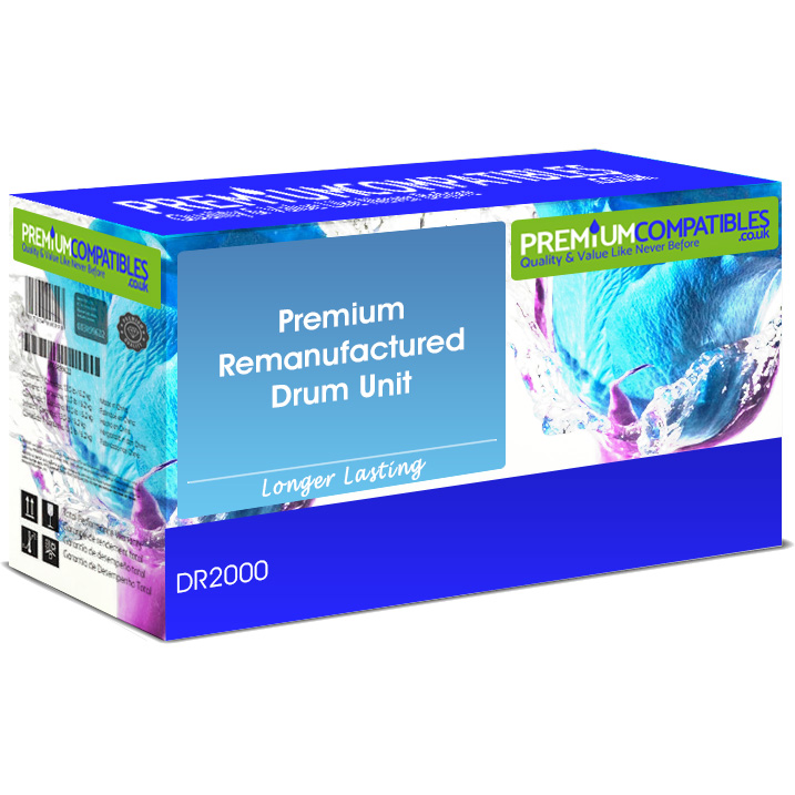 Premium Remanufactured Brother DR-2000 Drum Unit (DR2000)