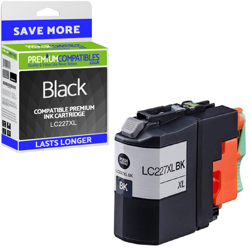 Compatible Brother LC227XL Black High Capacity Ink Cartridge (LC227XLBK)