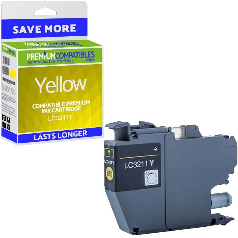 Compatible Brother LC3211Y Yellow Ink Cartridge (LC3211Y)