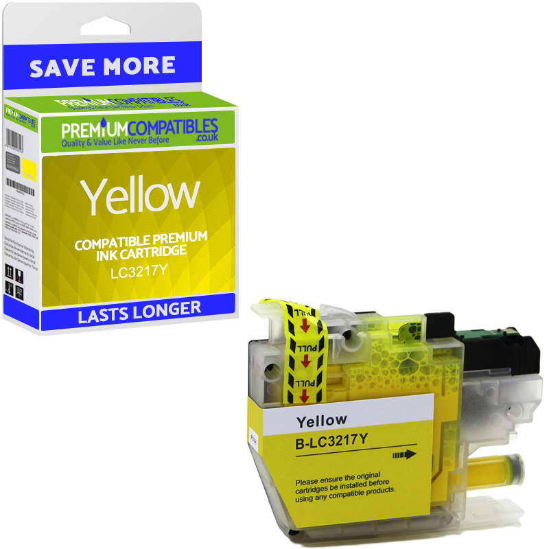 Compatible Brother LC3217Y Yellow Ink Cartridge (LC3217Y)
