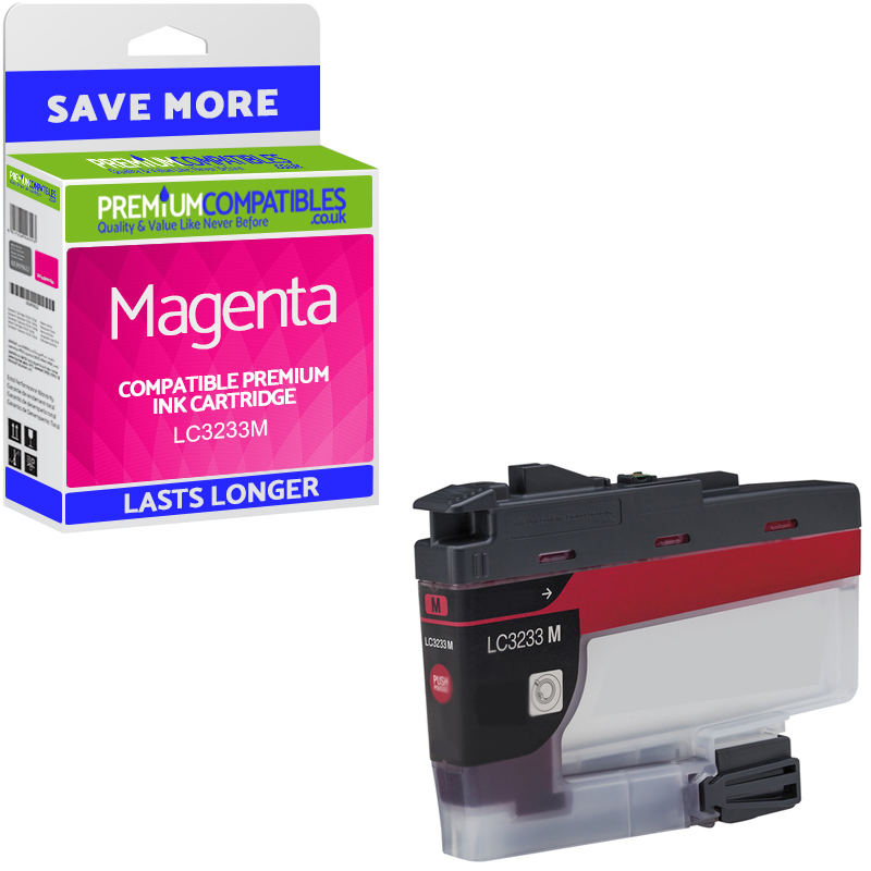 Compatible Brother LC3233M Magenta Ink Cartridge (LC3233M)