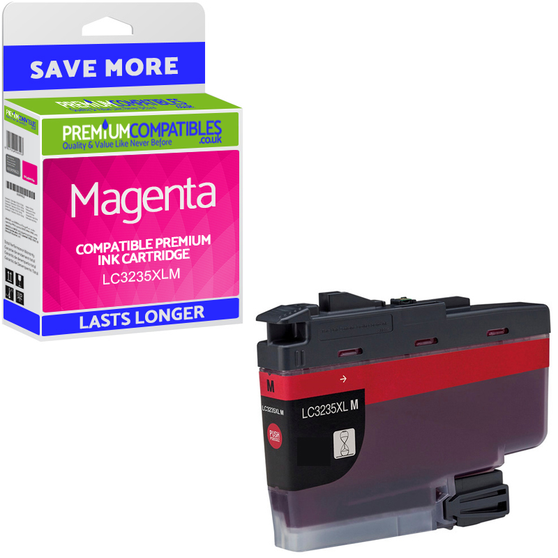 Compatible Brother LC3235XLM Magenta High Capacity Ink Cartridge (LC3235XLM)