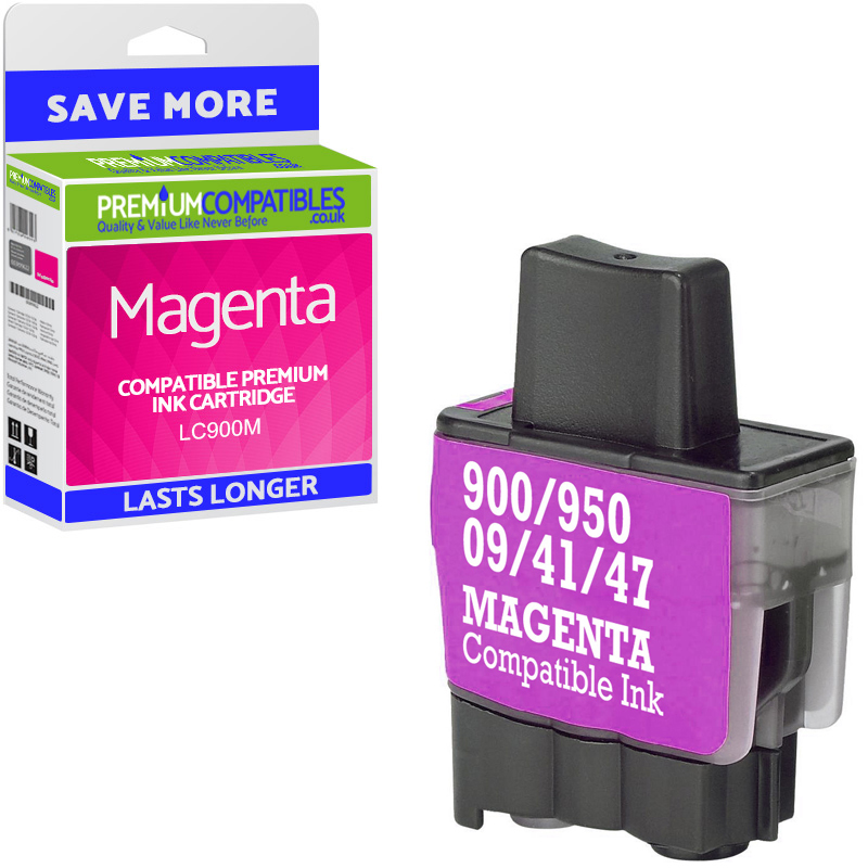 Compatible Brother LC900M Magenta Ink Cartridge (LC900M)
