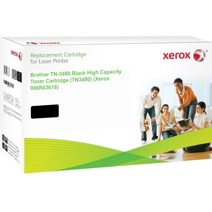Xerox Ultimate Premium Brother TN-3480 Black High Capacity Toner Cartridge (TN3480) (Xerox 006R03618)