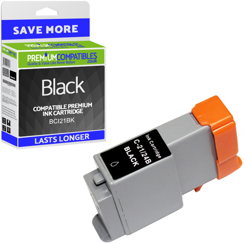 Compatible Canon BCI21BK Black Ink Cartridge (0899A002)