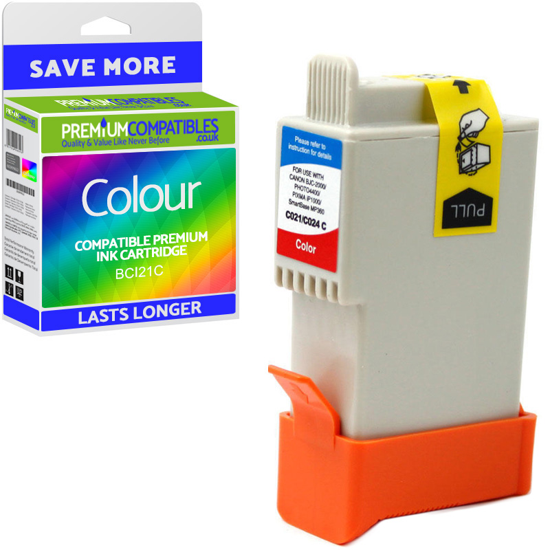 Compatible Canon BCI21C Colour Ink Cartridge (0955A002)