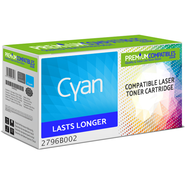 Compatible Canon C-EXV31 Cyan High Capacity Toner Cartridge (2796B002)