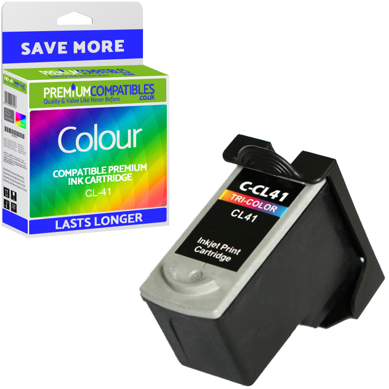 Premium Remanufactured Canon CL-41 Colour Ink Cartridge (0617B001)