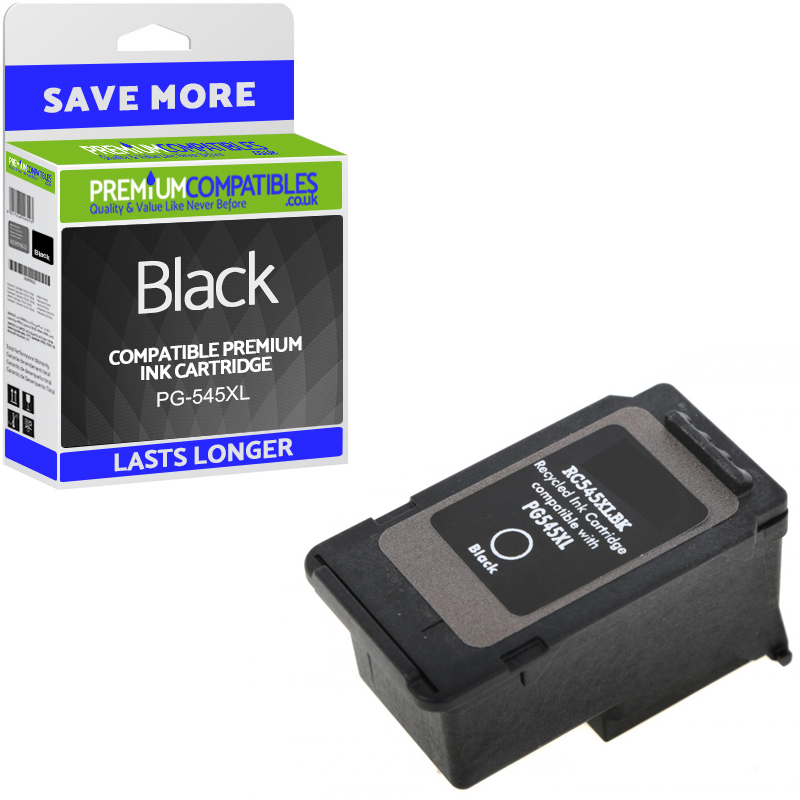 Premium Remanufactured Canon PG-545XL Black High Capacity Ink Cartridge (8286B001)