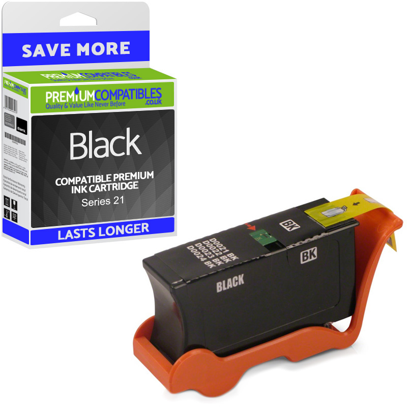 Compatible Dell Series 21 Black Ink Cartridge (592-11332 / 92-11331)