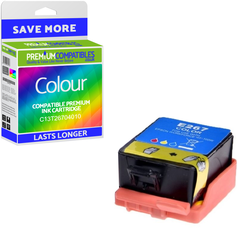 Compatible Epson 267 Colour Ink Cartridge (C13T26704010) T2670 Globe