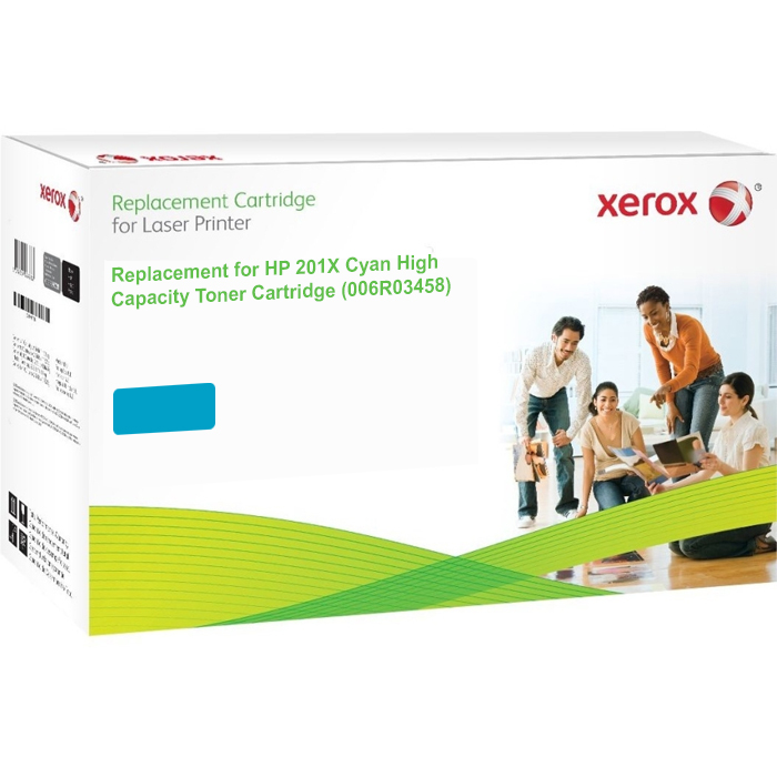 Xerox Ultimate Premium HP 201X Cyan High Capacity Toner Cartridge (CF401X) (Xerox 006R03458)