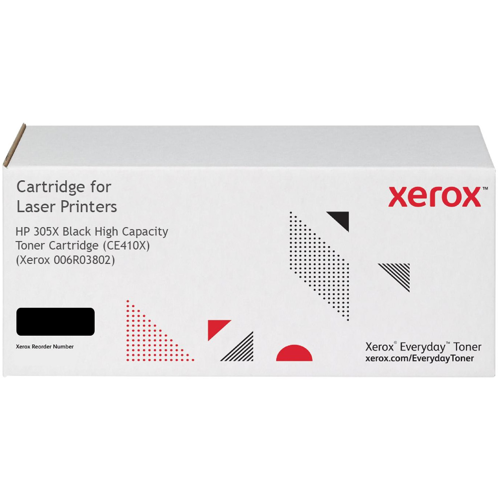 Xerox Ultimate HP 305X Black High Capacity Toner Cartridge (CE410X) (Xerox 006R03802)