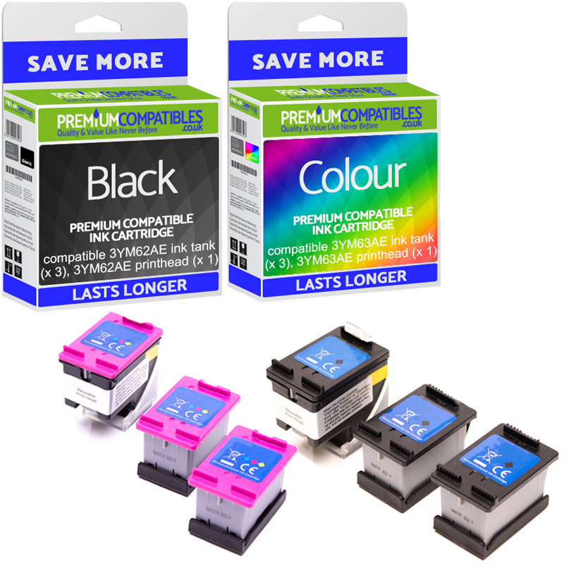 HP 305XL Ink Cartridge Black & Tri-Colour Multipack, Pack Of 2