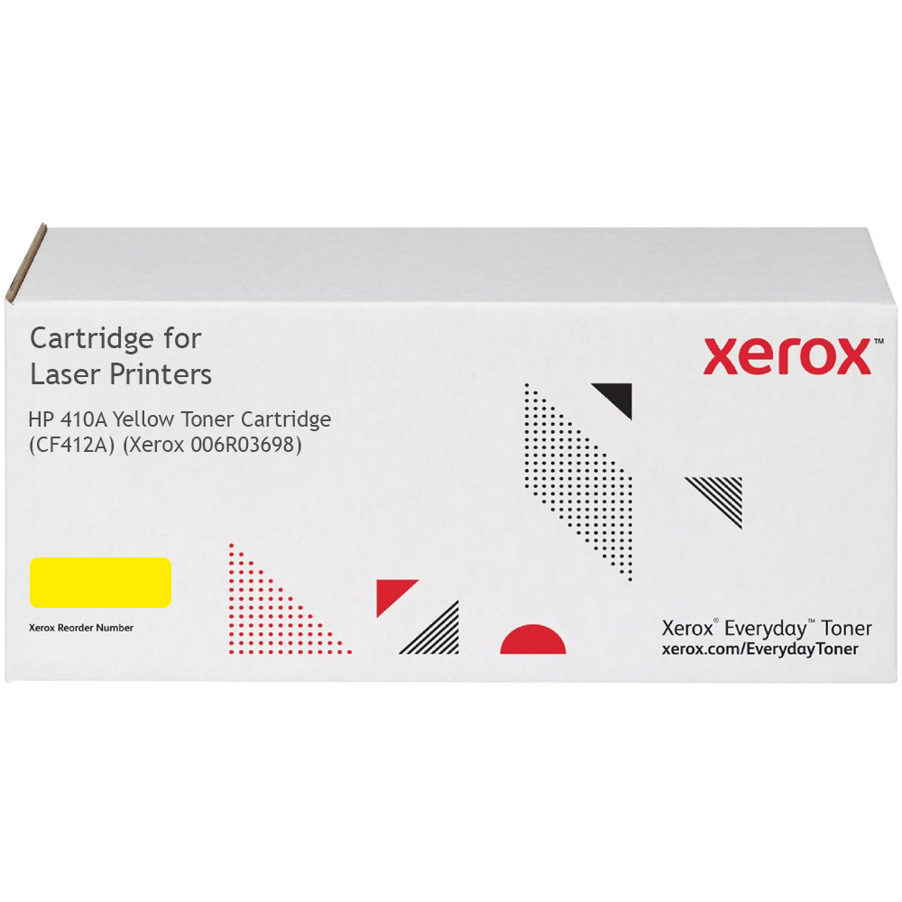 Xerox Ultimate HP 410A Yellow Toner Cartridge (CF412A) (Xerox 006R03698)