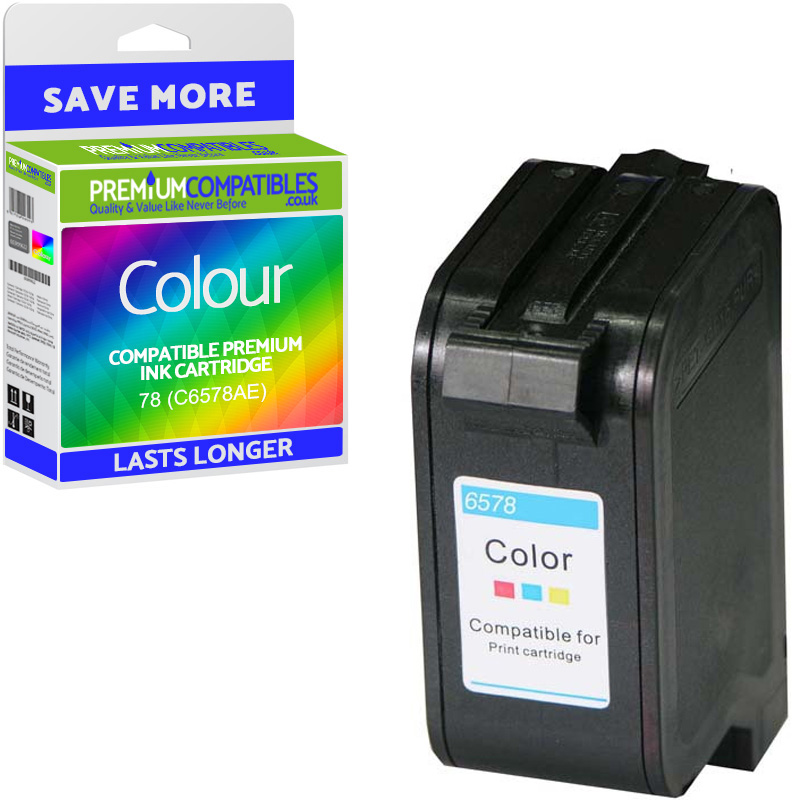 2 x HP15 & 1 x HP78 Black & Colour High Cap Ink Cartridges Deskjet Officejet PSC 