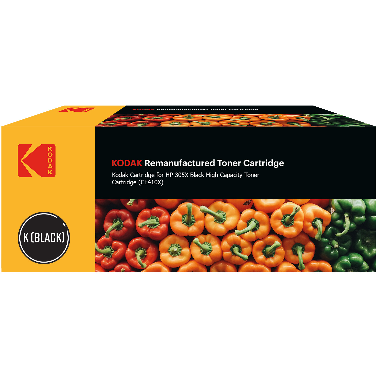 Kodak Ultimate HP 305X Black High Capacity Toner Cartridge (CE410X) (Kodak KODCE410X)