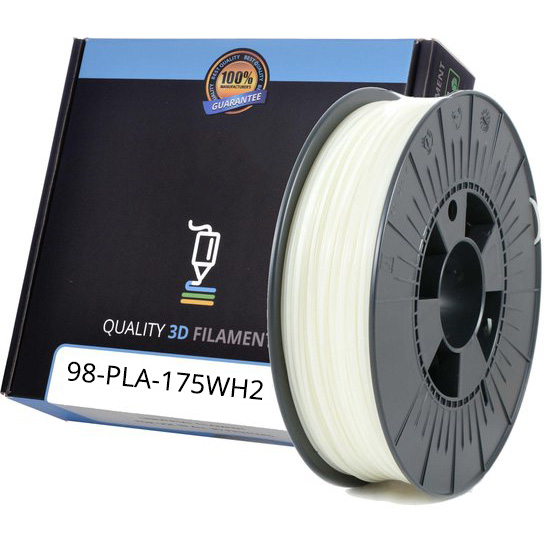Compatible PLA 1.75mm Snow White 1kg 3D Filament (PLA175WH2)