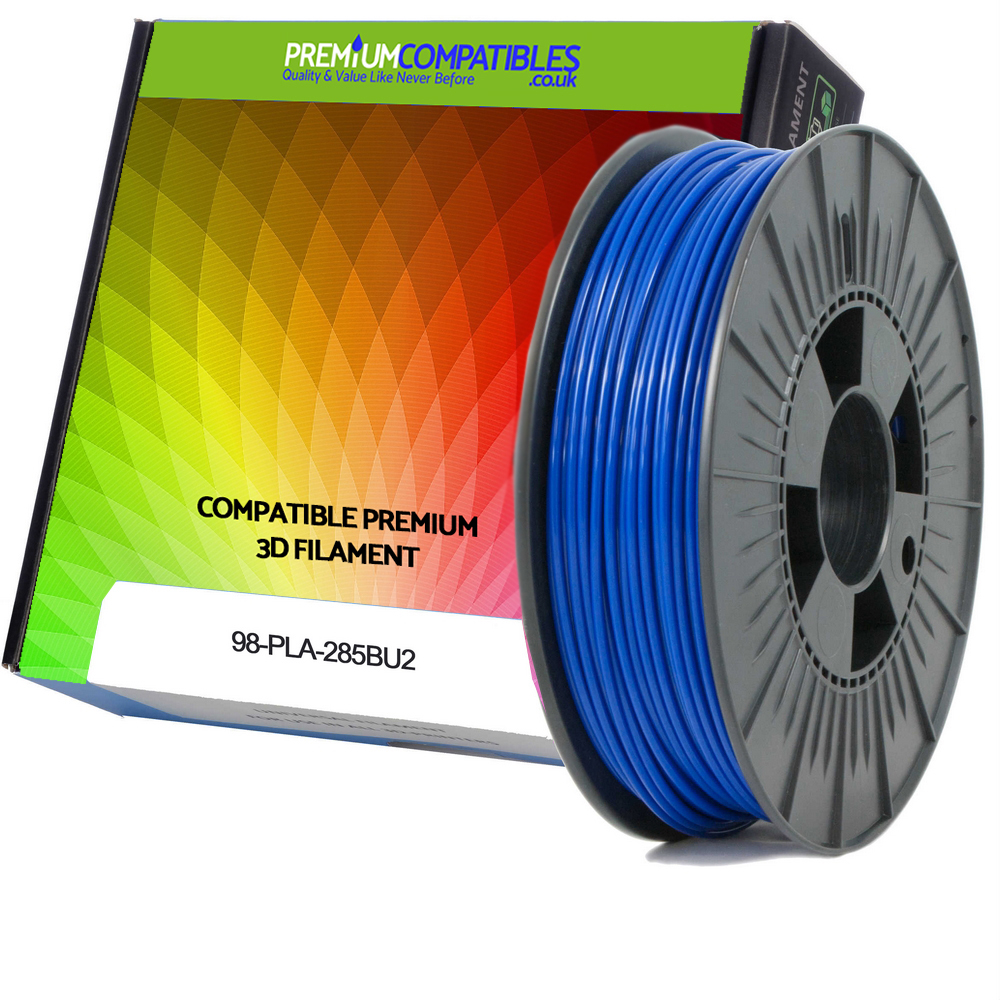 Compatible PLA 2.85mm Dark Blue 0.5kg 3D Filament (98-PLA-285BU2)