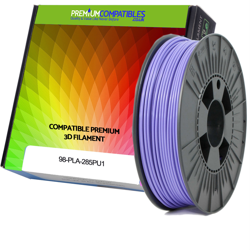 Compatible PLA 2.85mm Purple 0.5kg 3D Filament (98-PLA-285PU1)