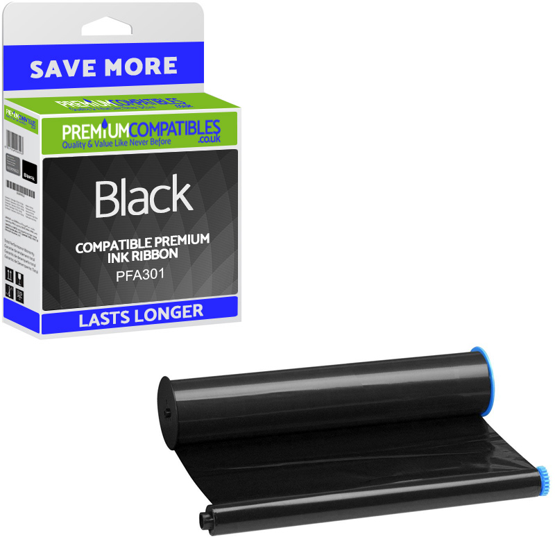 Compatible Philips PFA301 Black Ink Film Thermal Ribbon (PFA301)