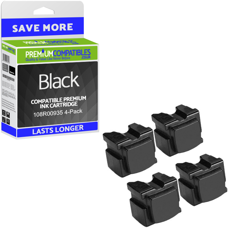 Compatible Xerox 108R00935 Black 4 Pack Solid Ink (108R00935)