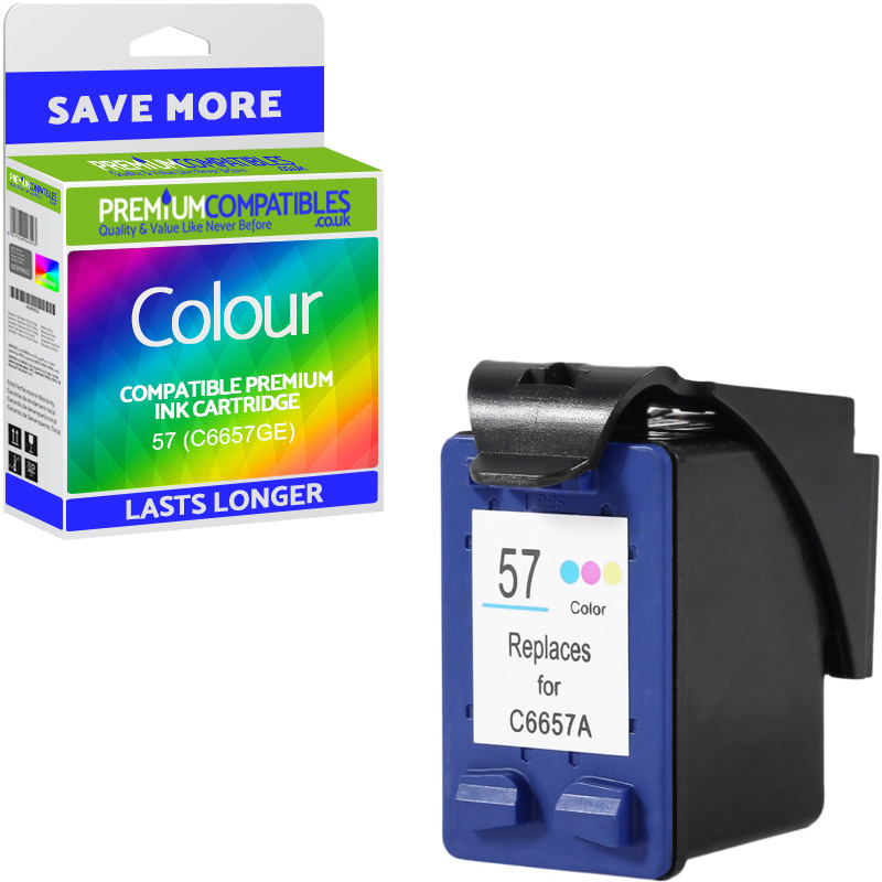 Premium Remanufactured HP 57 Colour Ink Cartridge (C6657GE)
