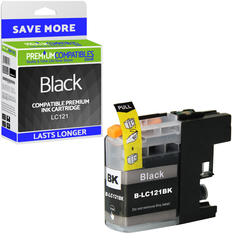 Compatible Brother LC121 Black Ink Cartridge (LC121BK)