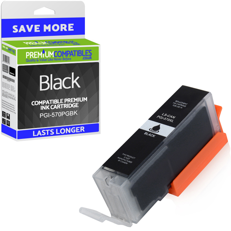 Compatible Canon PGI-570PGBK Black Ink Cartridge (0372C001)