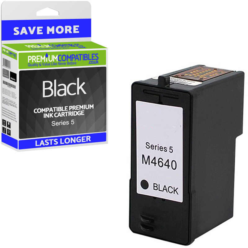 Premium Remanufactured Dell Series 5 Black Ink Cartridge (592-10094)