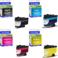 Compatible Brother LC-3239XL CMYK Multipack High Capacity Ink Cartridges (LC3239XLBK/ LC3239XLC/ LC3239XLM/ LC3239XLY)