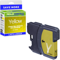 Compatible Brother LC1100 Yellow Ink Cartridge (LC1100Y)