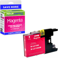 Compatible Brother LC1280XLM Magenta Super High Capacity Ink Cartridge (LC1280XLM)