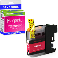 Compatible Brother LC223 Magenta Ink Cartridge (LC223M)