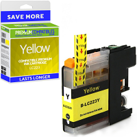 Compatible Brother LC223 Yellow Ink Cartridge (LC223Y)