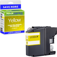 Compatible Brother LC22UY Yellow Ink Cartridge (LC22UY)