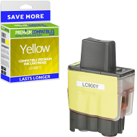 Compatible Brother LC900Y Yellow Ink Cartridge (LC900Y)