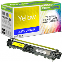 Compatible Brother TN246Y Yellow Toner Cartridge (TN246Y)