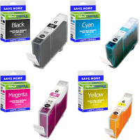 Compatible Canon BCI-6 CMYK Multipack Ink Cartridges (4705A002 / 4706A022)