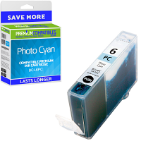 Compatible Canon BCI-6PC Photo Cyan Ink Cartridge (4709A002)