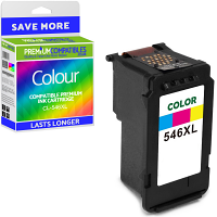Premium Remanufactured Canon CL-546XL Colour High Capacity Ink Cartridge (8288B001)