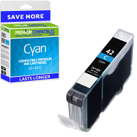 Compatible Canon CLI-42C Cyan Ink Cartridge (6385B001)