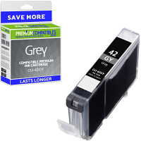 Compatible Canon CLI-42GY Grey Ink Cartridge (6390B001)