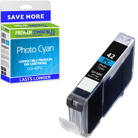 Compatible Canon CLI-42PC Photo Cyan Ink Cartridge (6388B001)
