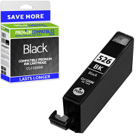 Compatible Canon CLI-526BK Black Ink Cartridge (4540B001)