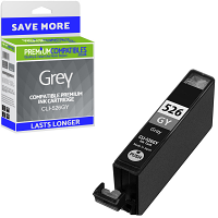 Compatible Canon CLI-526GY Grey Ink Cartridge (4544B001)