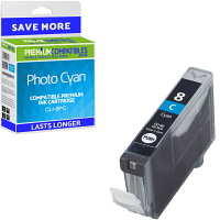 Compatible Canon CLI-8PC Photo Cyan Ink Cartridge (0624B001)