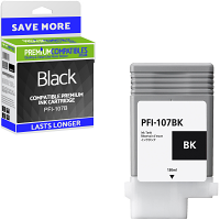 Compatible Canon PFI-107BK Black Ink Cartridge (6705B001AA)