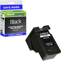 Premium Remanufactured Canon PG-512 Black High Capacity Ink Cartridge (2969B001)